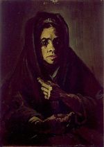 Woman with a Mourning Shawl